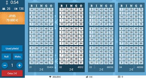 bingo loto pileti ostmine